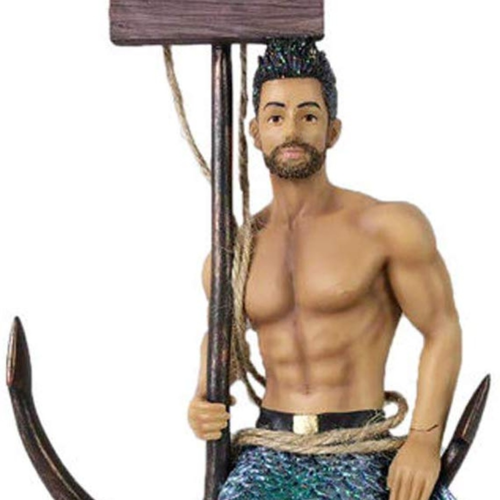 sexy male merman ornament LBGT